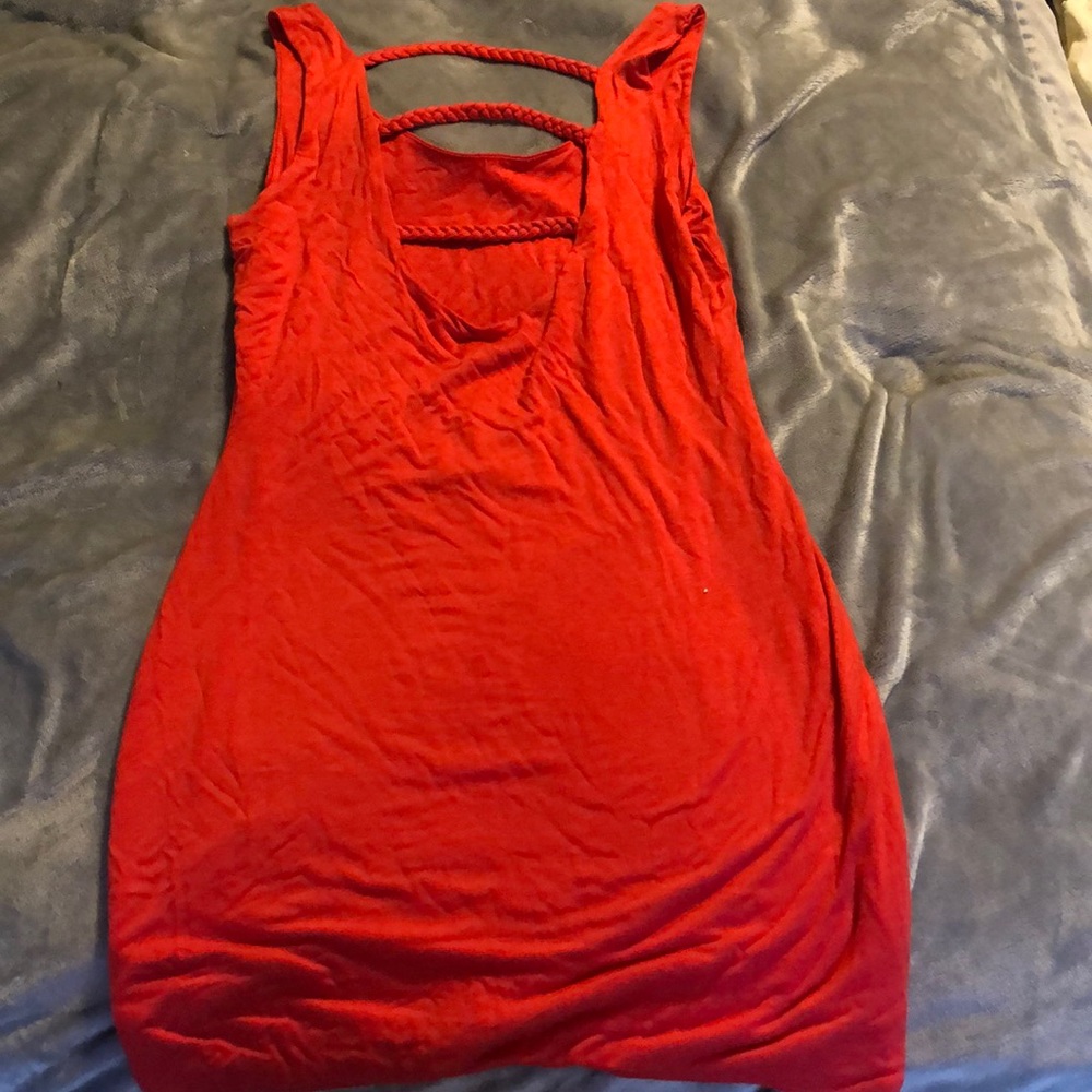 Orange dress - Picture 2 of 2